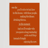 Nostalgia - A5 - Orange - Print - Thursday's Child
