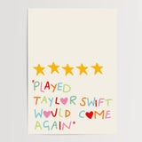Played TS, Would Come Again - Digital Download - Print - Thursday's Child