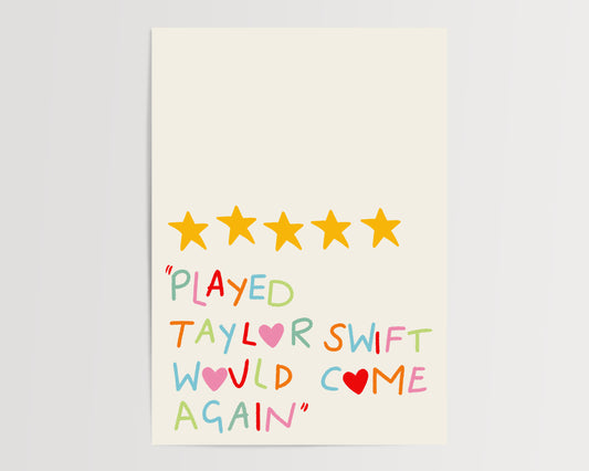 Played TS, Would Come Again