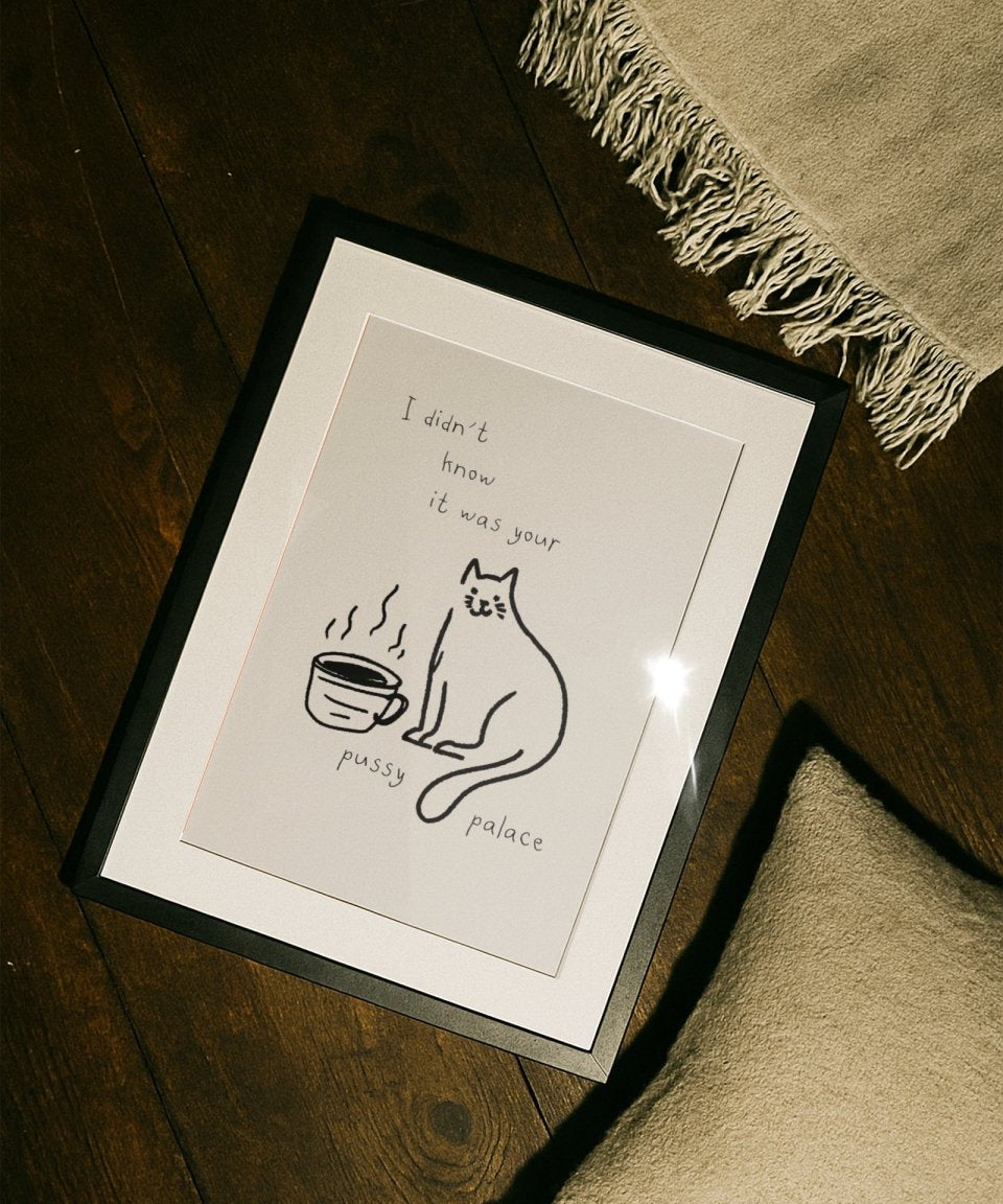 Pussy Palace - A5 - Print - Thursday's Child