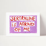 Sertraline Oil Pastel Print - A5 - Print - Thursday's Child
