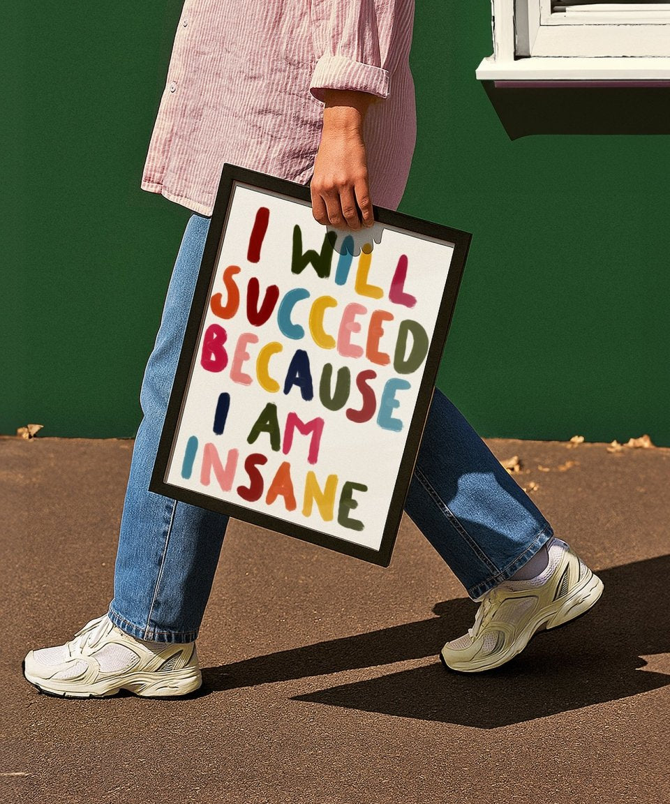 I am Insane - A5 - Multi - Print - Thursday's Child