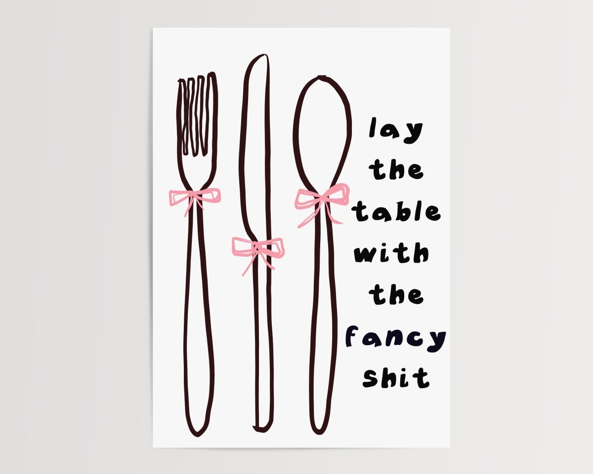 Lay the Table - Digital Download - Print - Thursday's Child