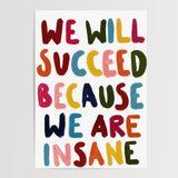 We are insane - A5 - Print - Thursday's Child