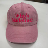 Who's Madeline cap - Light Pink - Clothing - Thursday's Child