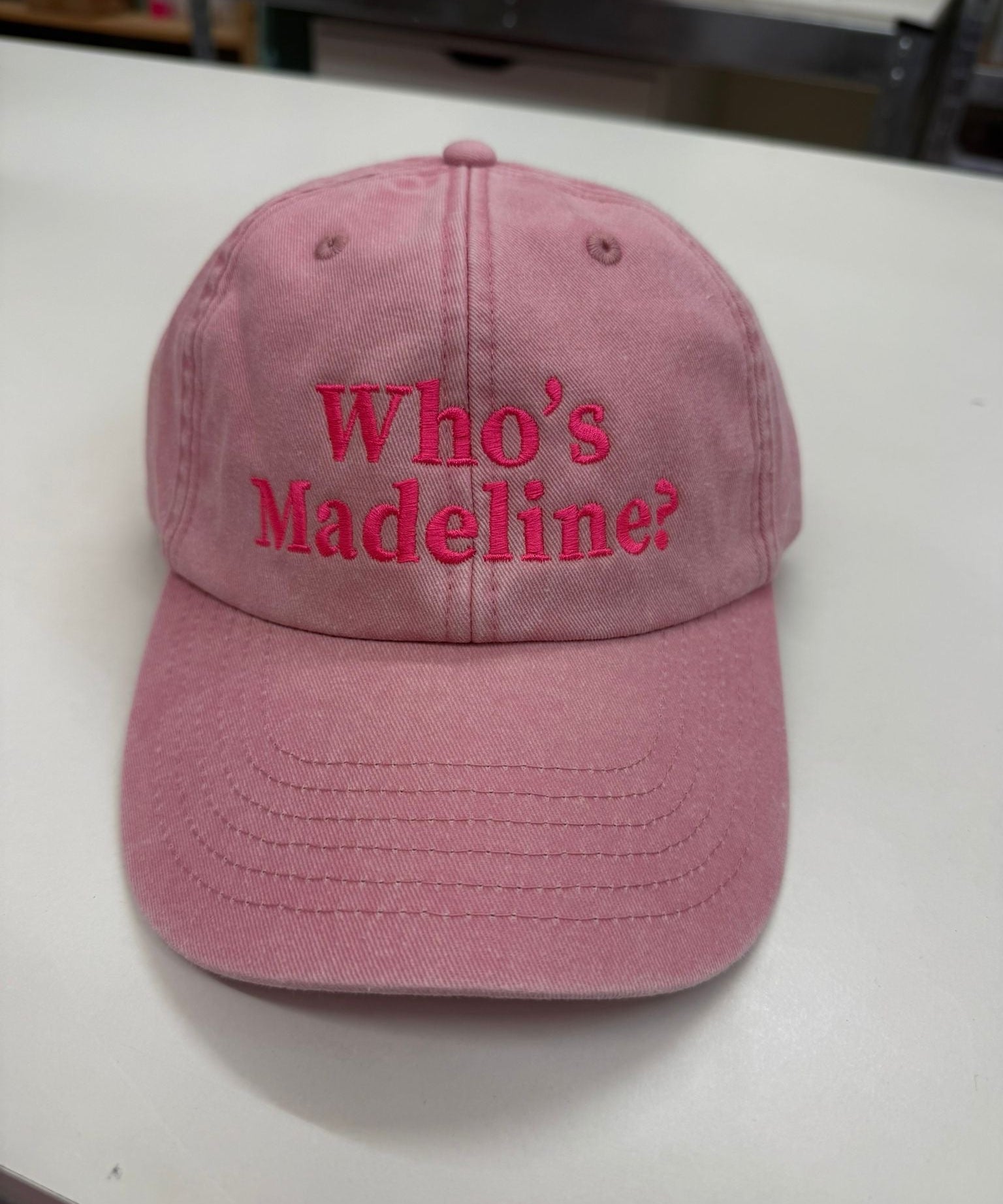 Who's Madeline cap - Light Pink - Clothing - Thursday's Child
