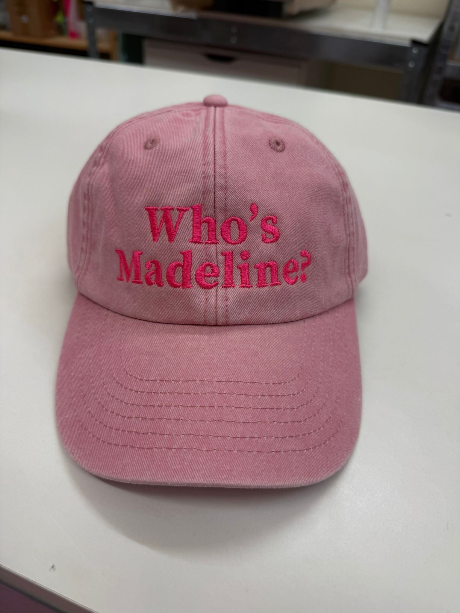 Who's Madeline cap - Light Pink - Clothing - Thursday's Child