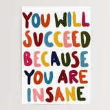 You are insane - A5 - Print - Thursday's Child